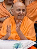  Swamishri in a divine, jovial mood