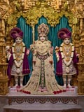  Bhagwan Swaminarayan, Aksharbrahman Gunatitanand Swami and Shri Gopalanand Swami
