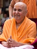  Swamishri in a divine, jovial mood