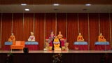  Swamishri during the ravi sabha
