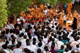  Devotees doing darshan of Swamishri
