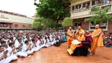  Devotees engaged in darshan of Swamishri