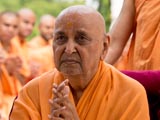  Swamishri engrossed in darshan