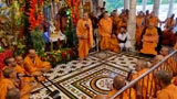 A skit presentation before Swamishri