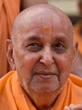  Swamishri in a divine, jovial mood