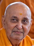  Swamishri in a divine, jovial mood
