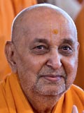  Swamishri in a divine, jovial mood