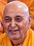  Swamishri in a divine, jovial mood