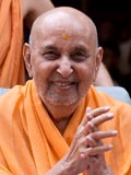  Swamishri in a divine, jovial mood