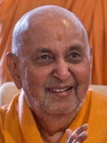  Swamishri in a divine, jovial mood