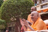  Swamishri in a divine, jovial mood