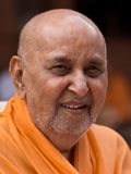  Swamishri in a divine, jovial mood