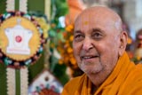  Swamishri in a divine, jovial mood
