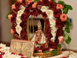  Shri Harikrishna Maharaj in Swamishri's morning puja
