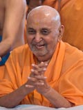  Swamishri in a divine, jovial mood