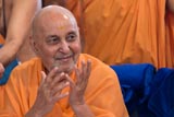  Swamishri in a divine, jovial mood