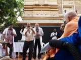  A skit presentation before Swamishri