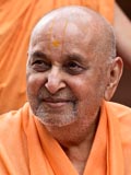  Swamishri in a divine, jovial mood