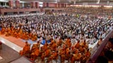  Devotees during the ravi sabha