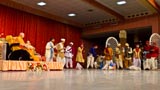  A skit presentation before Swamishri
