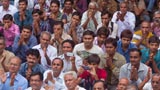  Devotees doing darshan of Swamishri