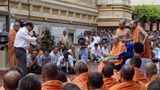  A presentation before Swamishri