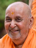  Swamishri in a divine, jovial mood