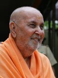  Swamishri in a divine, jovial mood