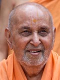  Swamishri in a divine, jovial mood