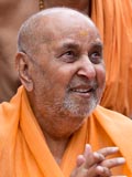  Swamishri in a divine, jovial mood