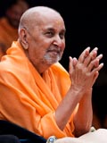  Swamishri in a divine, jovial mood