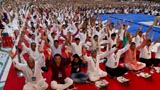  Devotees participate in pratishtha mahapuja rituals