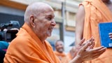  Swamishri in a divine, jovial mood