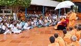  Devotees doing darshan of Swamishri