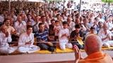  Devotees doing darshan of Swamishri