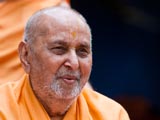  Swamishri in a divine, jovial mood