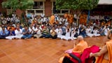  Devotees doing darshan of Swamishri