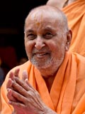  Swamishri in a divine, jovial mood