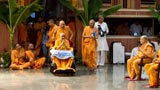  Swamishri arrives for the Murti-Pratishtha Vidhi