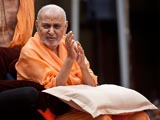  Swamishri in a divine, jovial mood