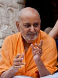 Swamishri in a divine mood