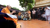  A skit presentation before Swamishri