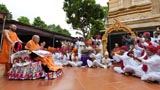  Youths sing kirtans in the traditional 'Ochhchhav' style