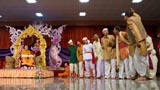  A skit presentation before Swamishri