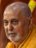  Swamishri in a divine, jovial mood