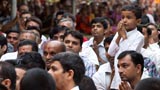  Devotees doing darshan of Swamishri