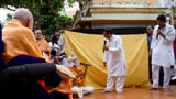  A skit presentation before Swamishri