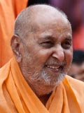  Swamishri in a divine, jovial mood