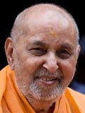  Swamishri in a divine, jovial mood