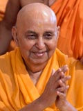  Swamishri in a divine, jovial mood